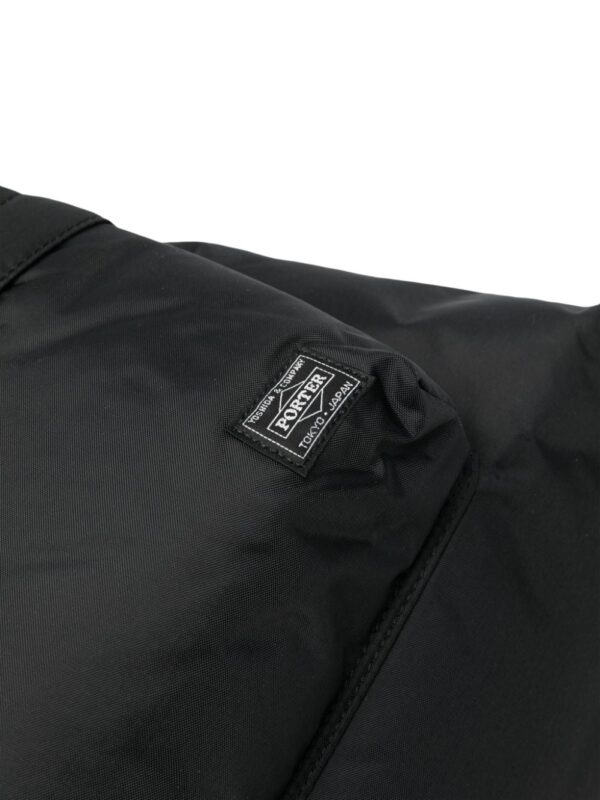 Black Comme Des Garçons logo-tag backpack - Image 3