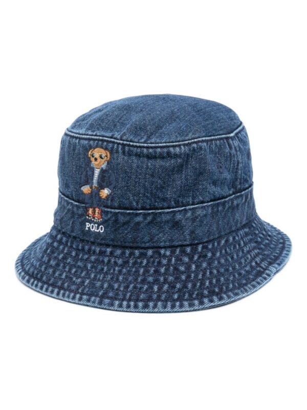 Polo Ralph Lauren Polo Bear-embroidered bucket hat