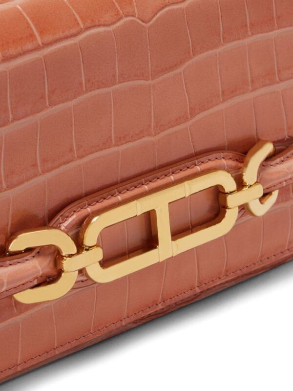 TOM FORD small crocodile-embossed shoulder bag - Image 4