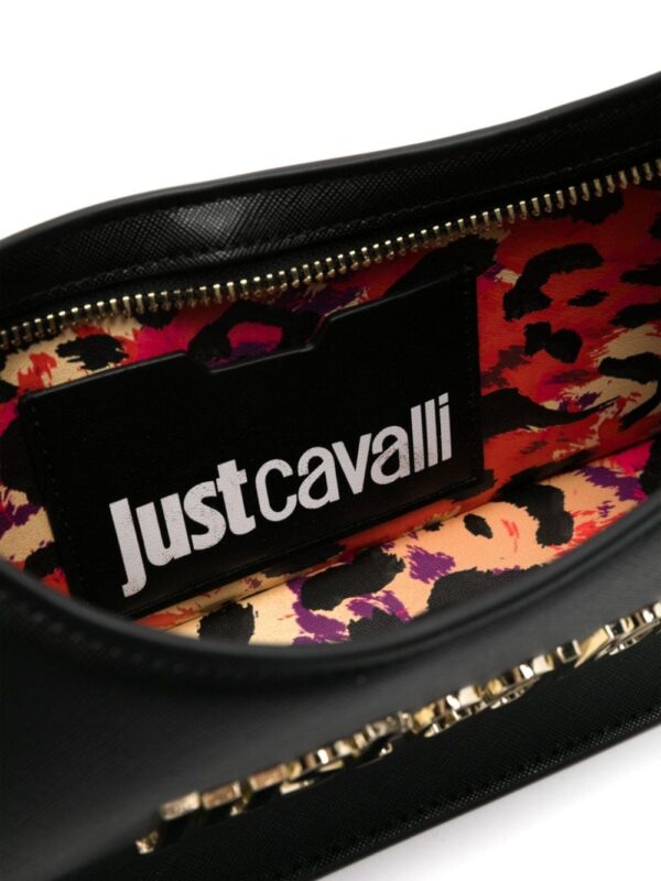 Just Cavalli logo-plaque shoulder bag - Image 4