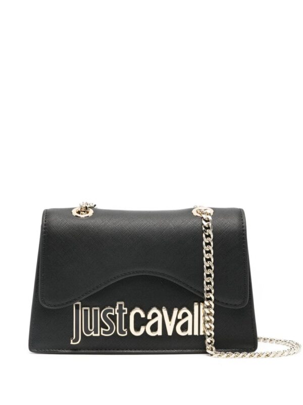 Just Cavalli logo lettering shoulder bag