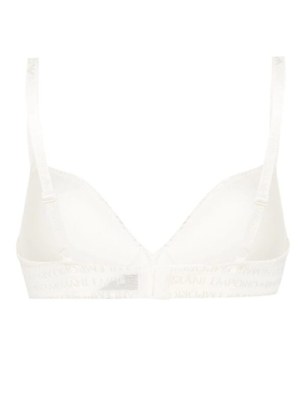 Emporio Armani  logo-jacquard padded bra - Image 2