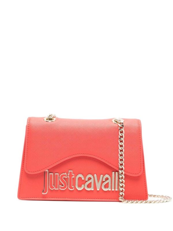 Just Cavalli logo lettering shoulder bag