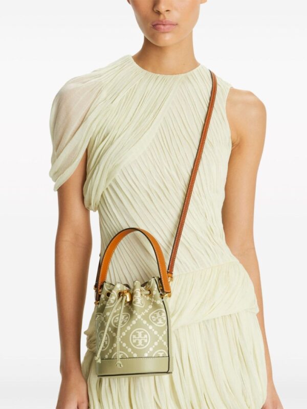 Tory Burch mini T Monogram bucket bag - Image 2