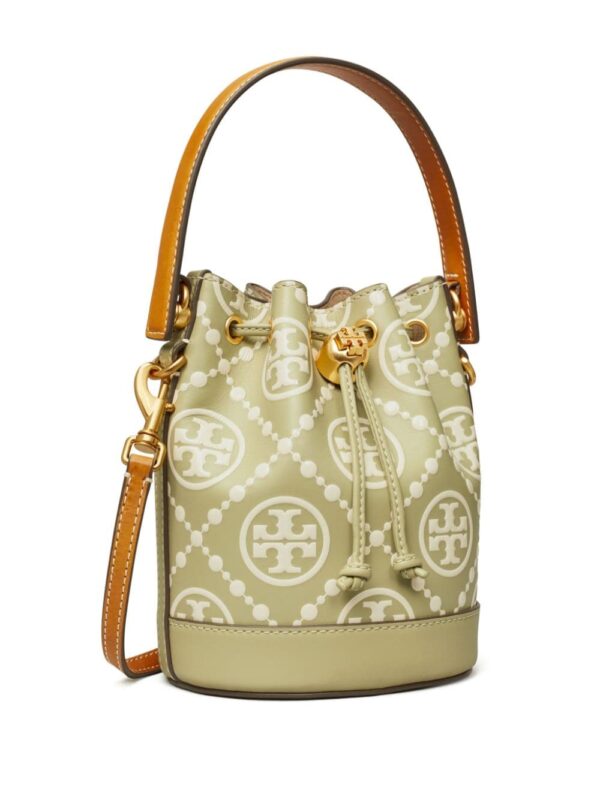 Tory Burch mini T Monogram bucket bag - Image 5