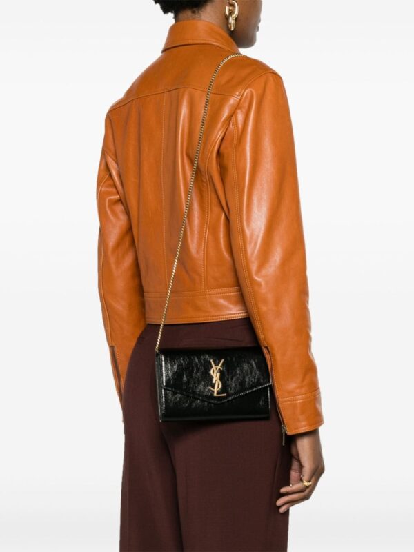 Saint Laurent Cassandre leather clutch bag - Image 2