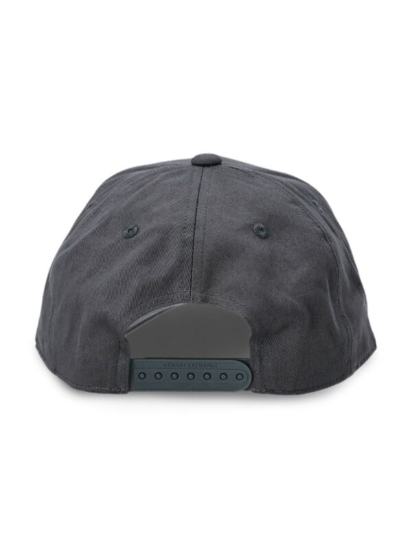 Armani Exchange logo-lettering baseball cap - Image 3