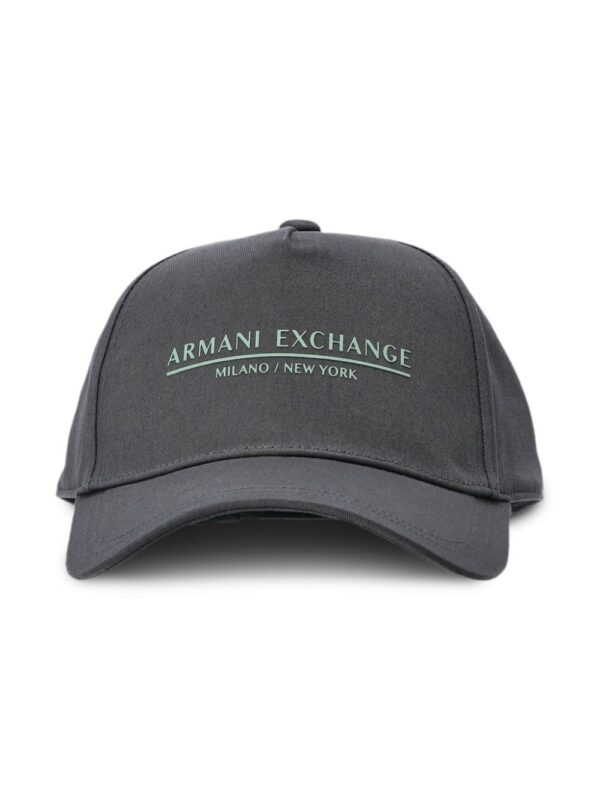 Armani Exchange logo-lettering baseball cap - Image 2