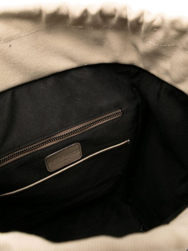 Peserico grained-leather backpack - Image 4