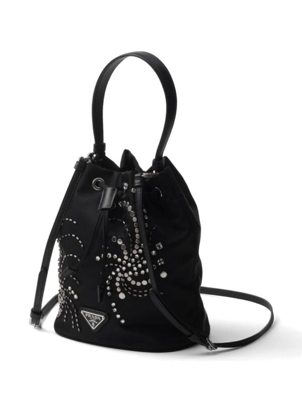 Prada mini Re-Nylon bucket bag - Image 5
