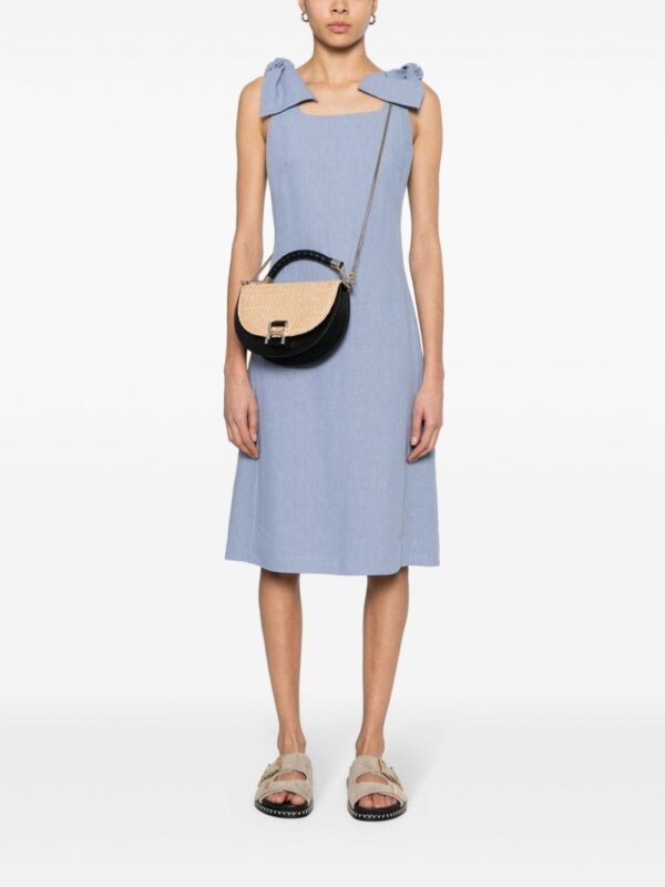 Chloé Marcie woven-raffia shoulder bag - Image 2