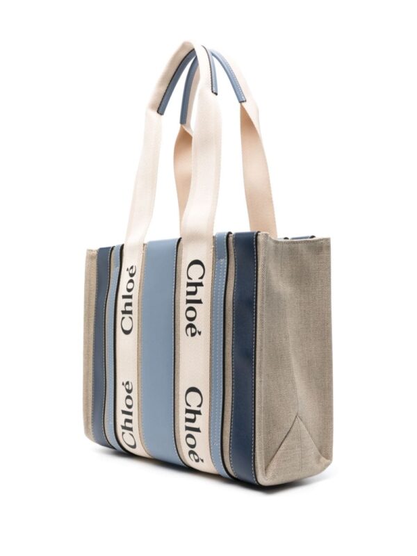 Chloé small Woody tote bag - Image 3