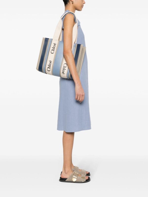 Chloé small Woody tote bag - Image 2