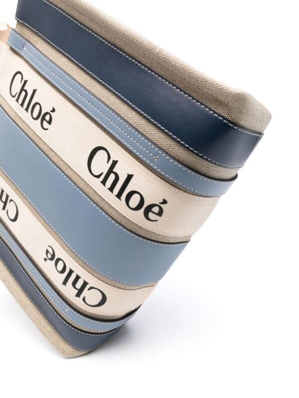 Chloé small Woody tote bag - Image 4