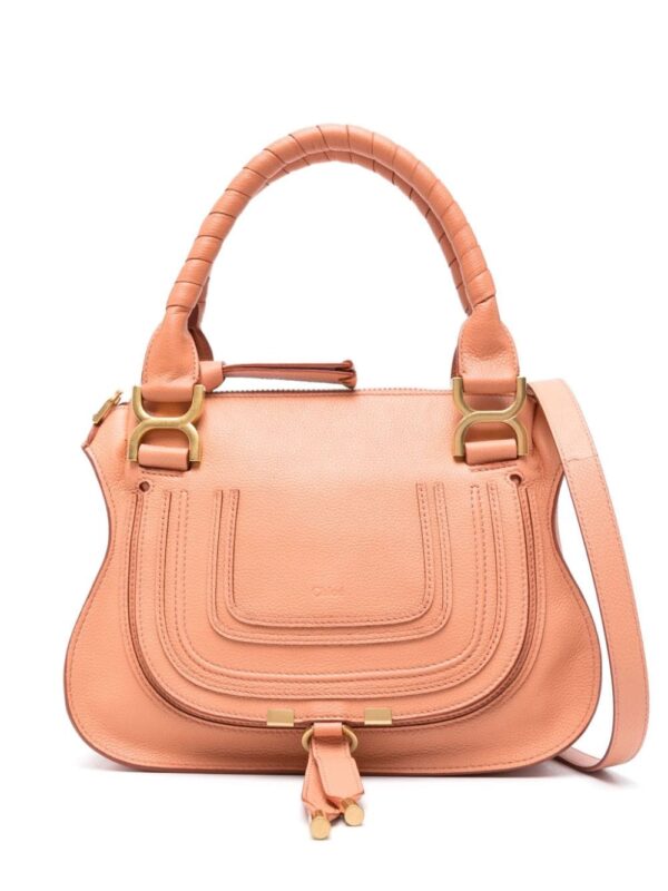 Chloé small Marcie leather tote bag