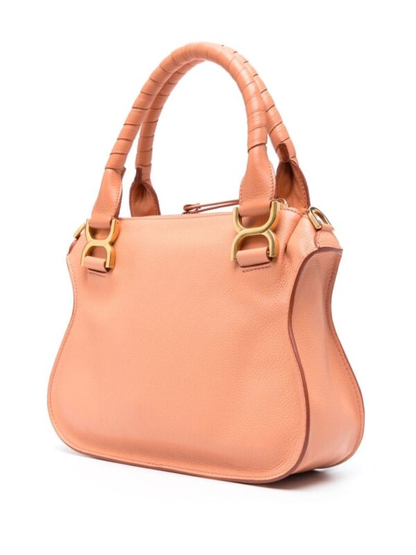 Chloé small Marcie leather tote bag - Image 3