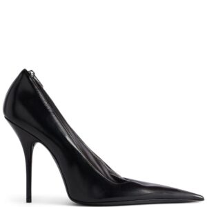 Balenciaga Shoe Knife leather clutch bag