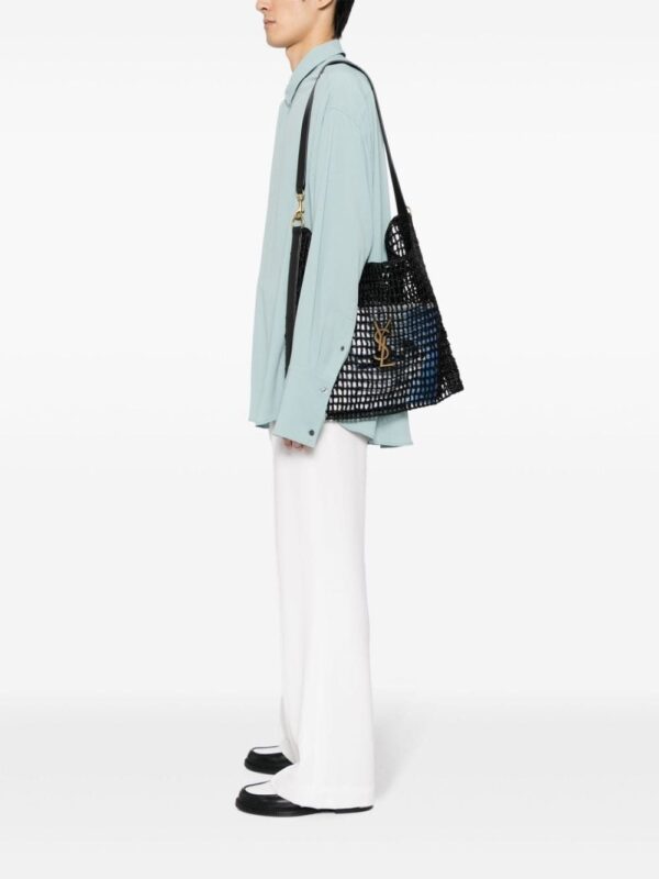 Saint Laurent Oxalis macramé shoulder bag - Image 2