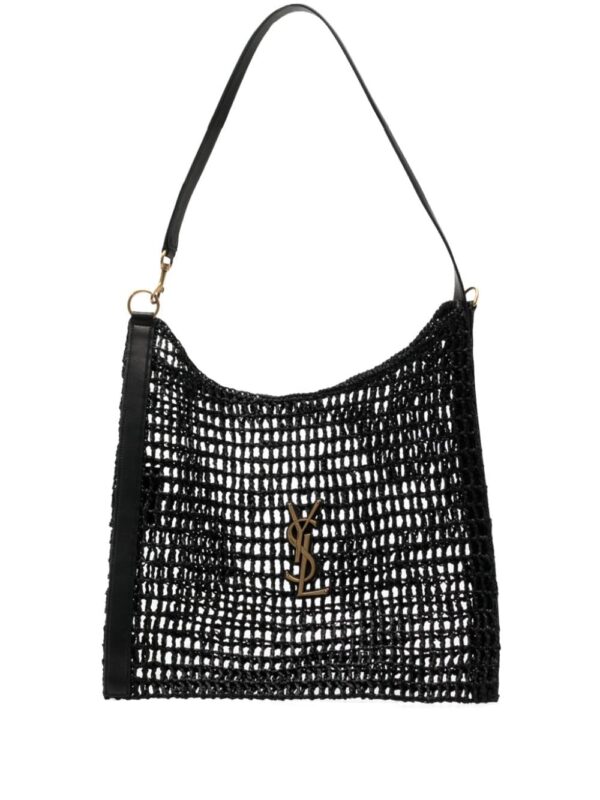 Saint Laurent Oxalis macramé shoulder bag