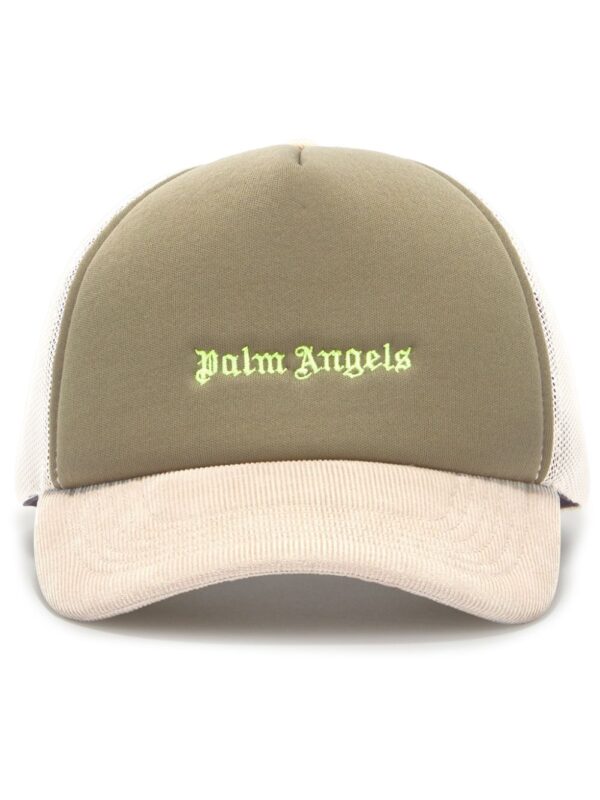 Palm Angels logo-embroidered trucker cap