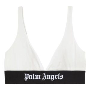 Palm Angels  logo-underband triangle-cup bra