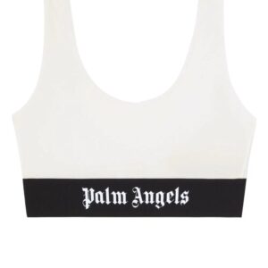 Palm Angels  logo-underband two-tone bra