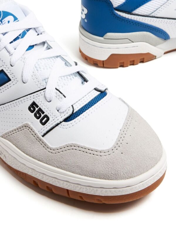 New Balance 550 colour-block leather sneakers - Image 4
