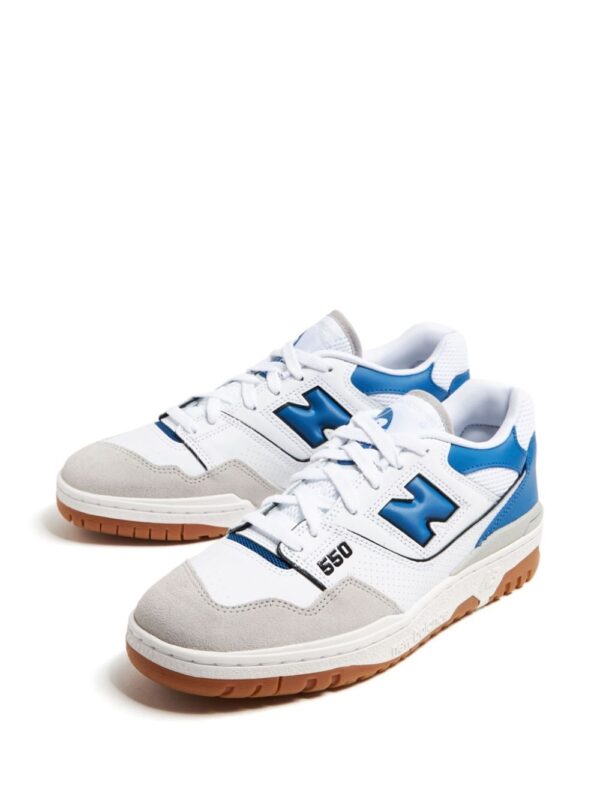 New Balance 550 colour-block leather sneakers - Image 2