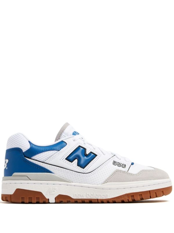 New Balance 550 colour-block leather sneakers