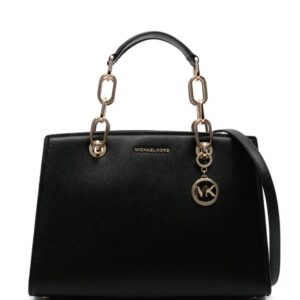 Michael Michael Kors logo-plaque leather tote bag