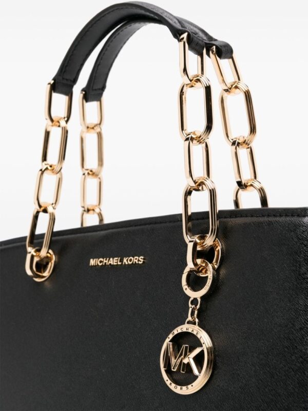 Michael Michael Kors logo-plaque leather tote bag - Image 4