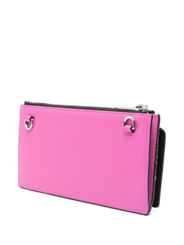 Karl Lagerfeld K/Signature leather crossbody wallet - Image 3