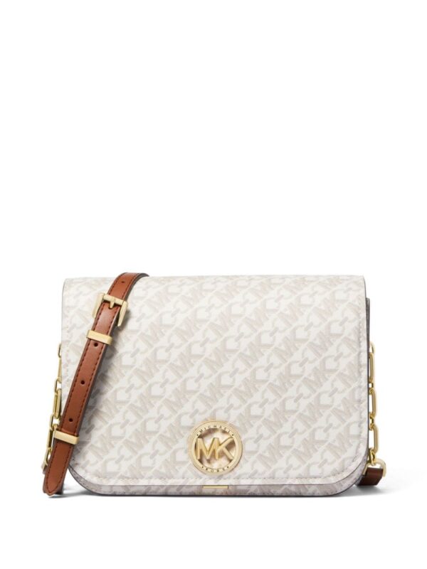 Michael Michael Kors Delancey logo-plaque crossbody bag