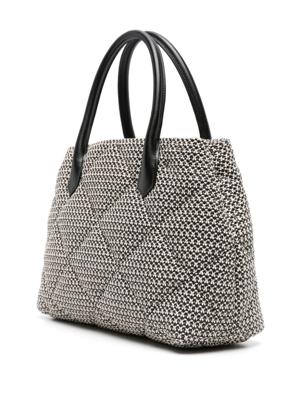 Emporio Armani interwoven quilted tote bag - Image 3
