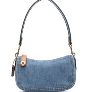Coach Swinger 20 denim shoulder bag