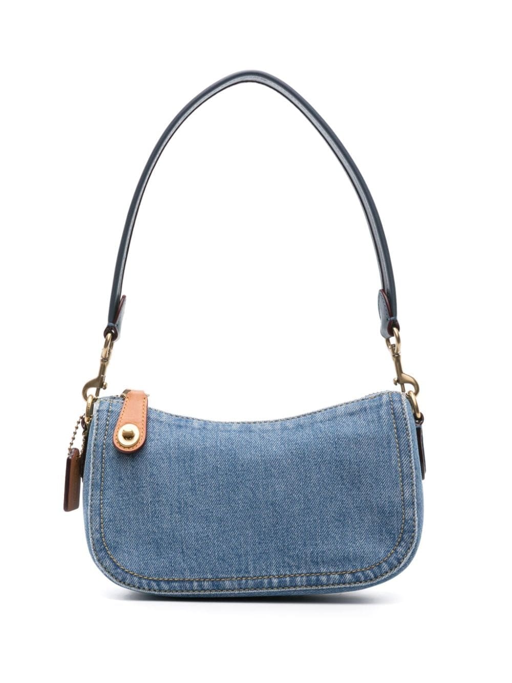 Coach Swinger 20 denim shoulder bag