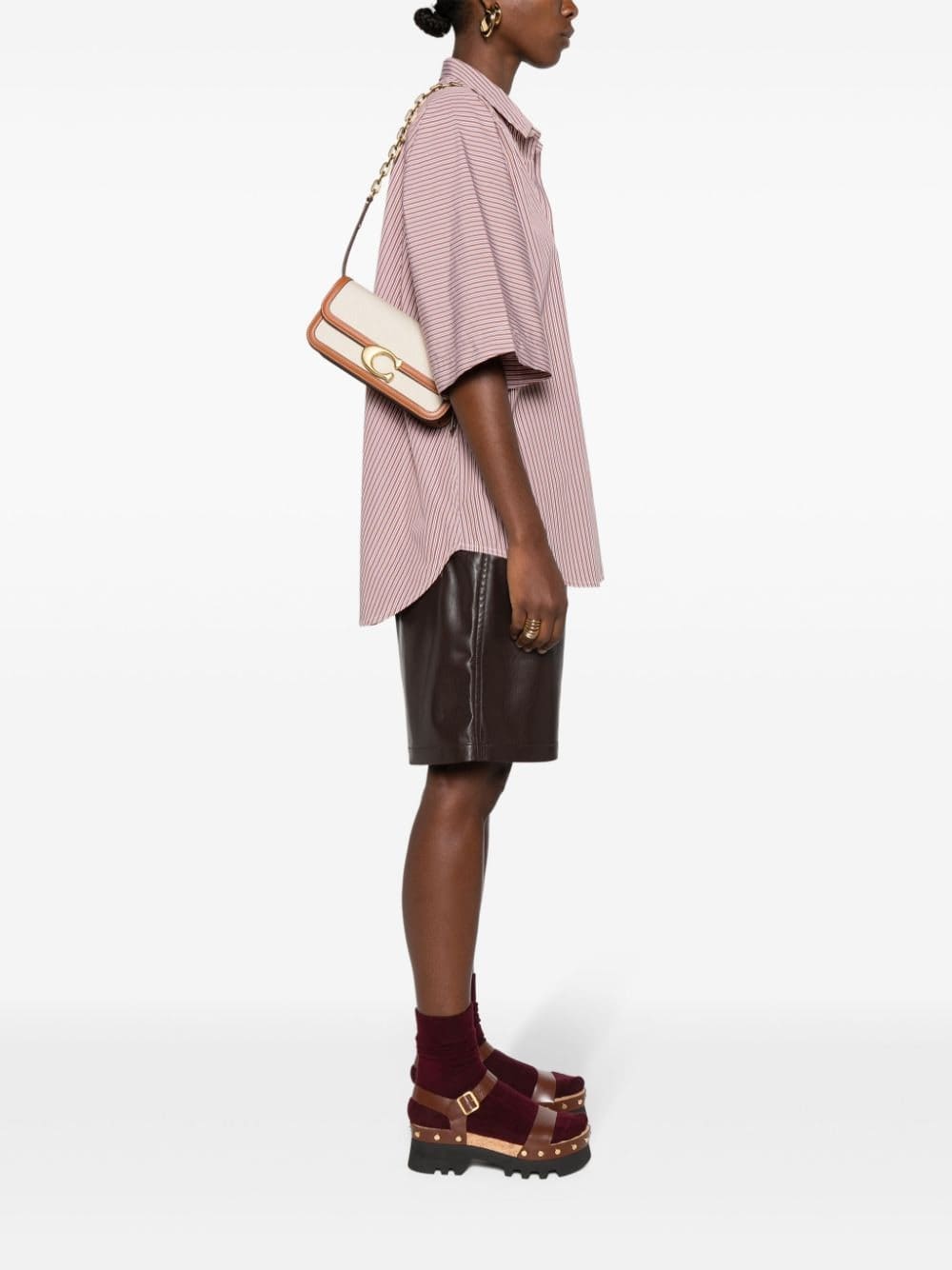 Coach Idol canvas shoulder bag - Image 2