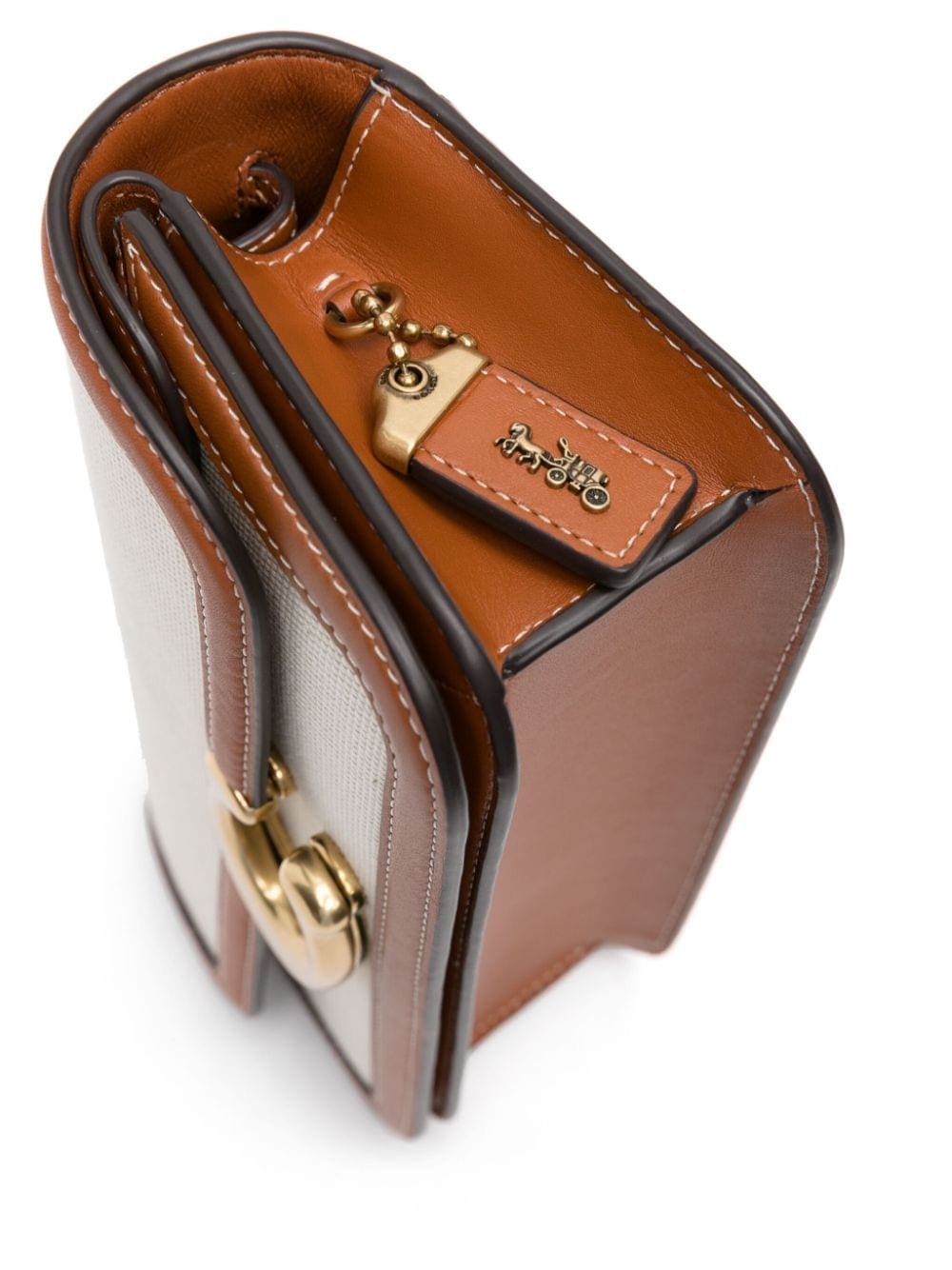 Coach Idol canvas shoulder bag - Image 4