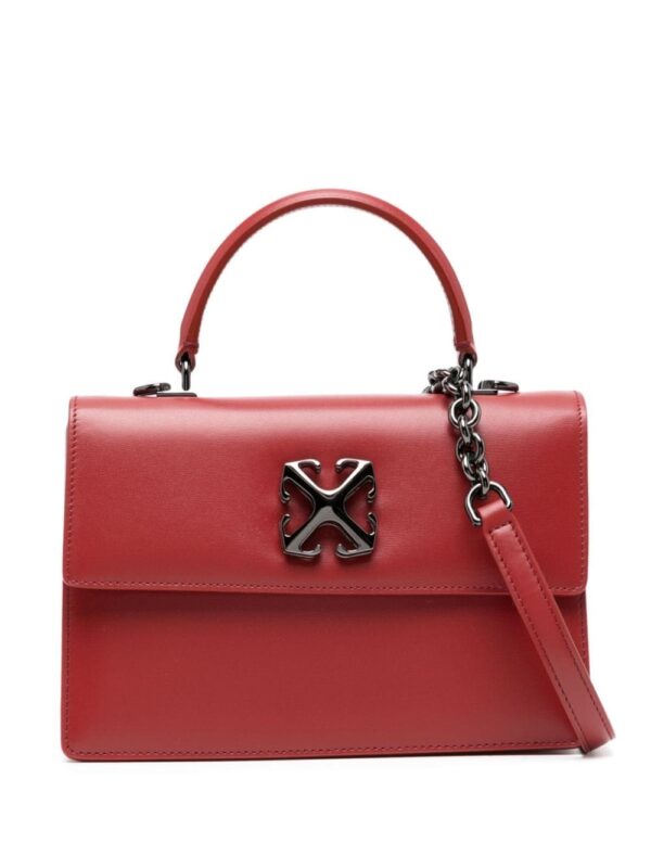 Off-White Jitney leather shoulder bag