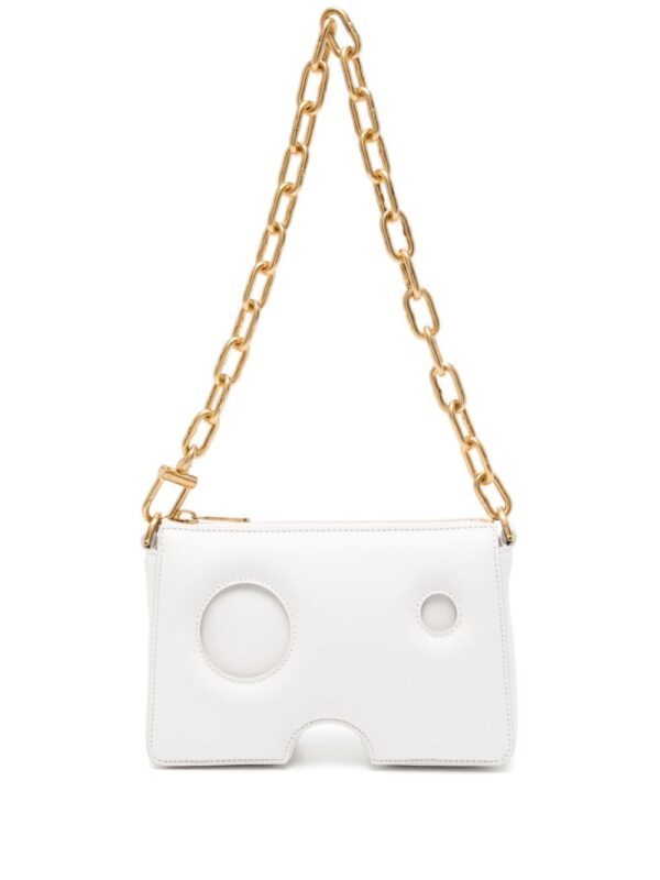 Off-White Burrow leather shoulder bag