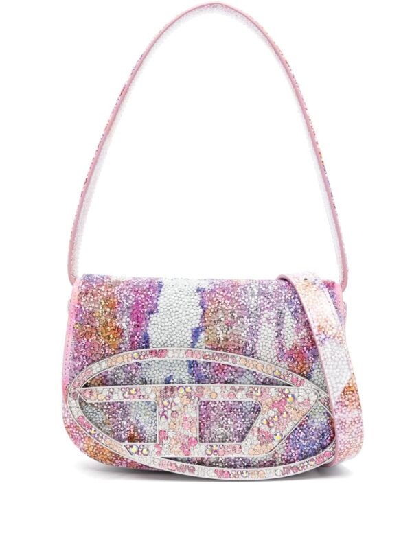 Diesel small 1DR leather shoulder bag