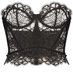 Kiki de Montparnasse  Coquette lace bustier