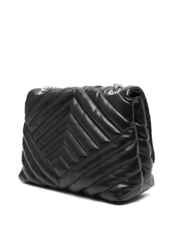 Armani Exchange logo-plaque quilted shoulder-bag - Image 2