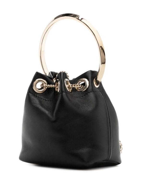 Jimmy Choo nappa leather mini bucket bag - Image 2