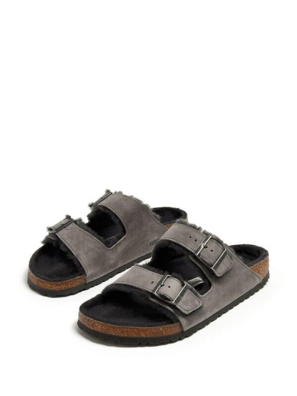 Birkenstock Arizona shearling-trim sandals - Image 3