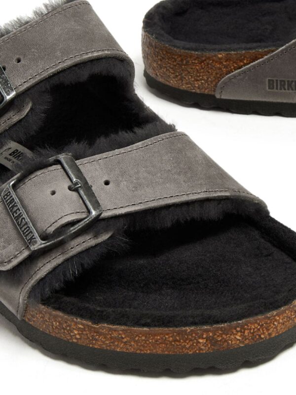 Birkenstock Arizona shearling-trim sandals - Image 4