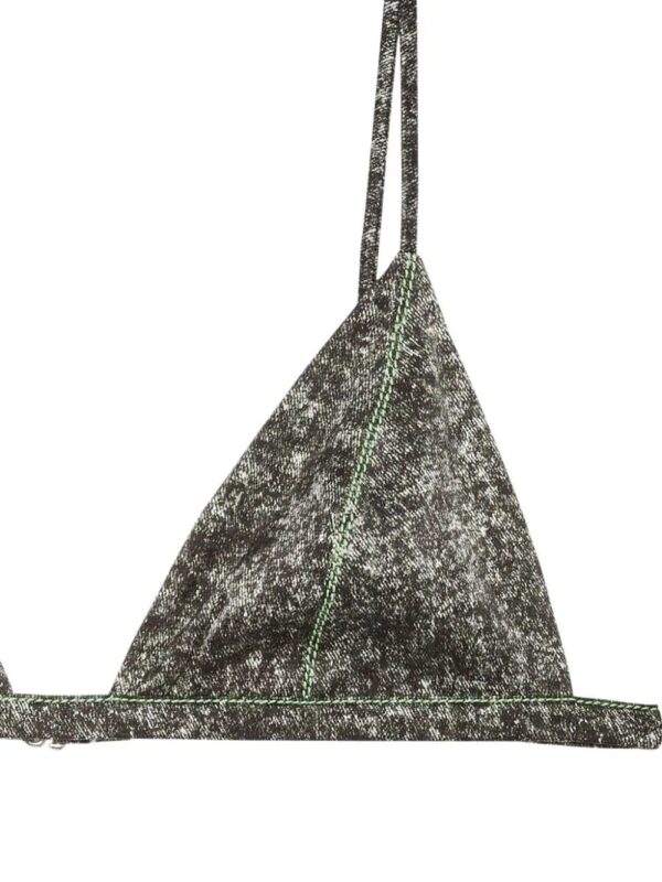 Fleur Du Mal  Luxe Triangle-shape bra - Image 2