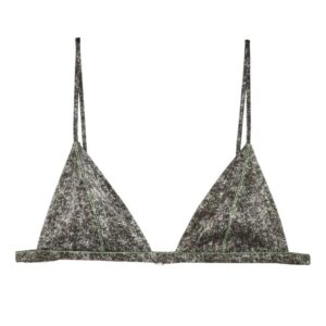 Fleur Du Mal  Luxe Triangle-shape bra