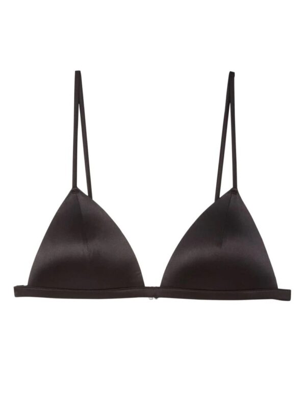 Fleur Du Mal  Luxe silk-satin bra