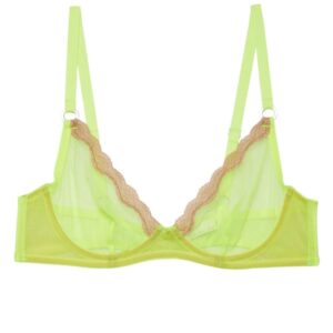 Fleur Du Mal  lace-detail underwire-cup bra